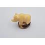 Articiones Rhino Handmade Figurine  Tagua New 4cm 5cm 2cm
