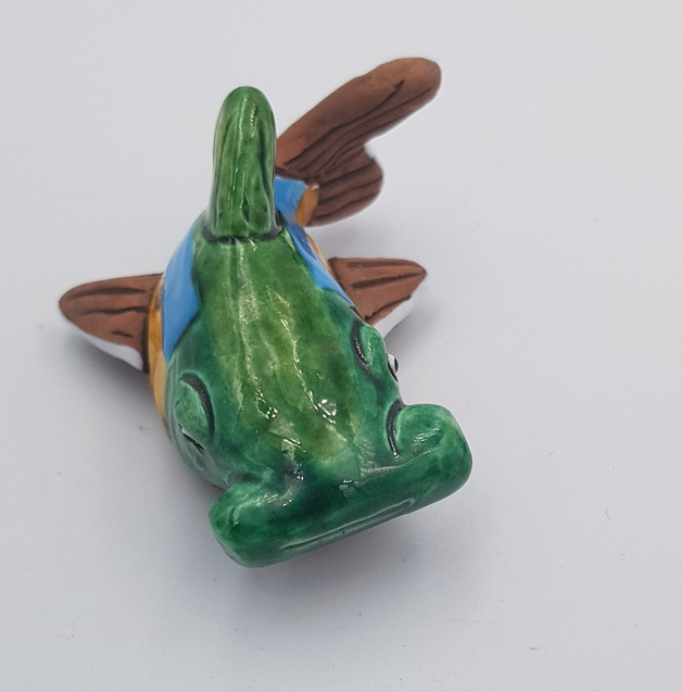 Articiones Catfish Handmade Figurine  Ceramic New 3.5cm 5.5cm 4cm