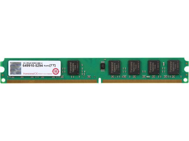 PC2 6400 DDR2 800MHz 2GB Desktop Memory Module Mixed Brand Used
