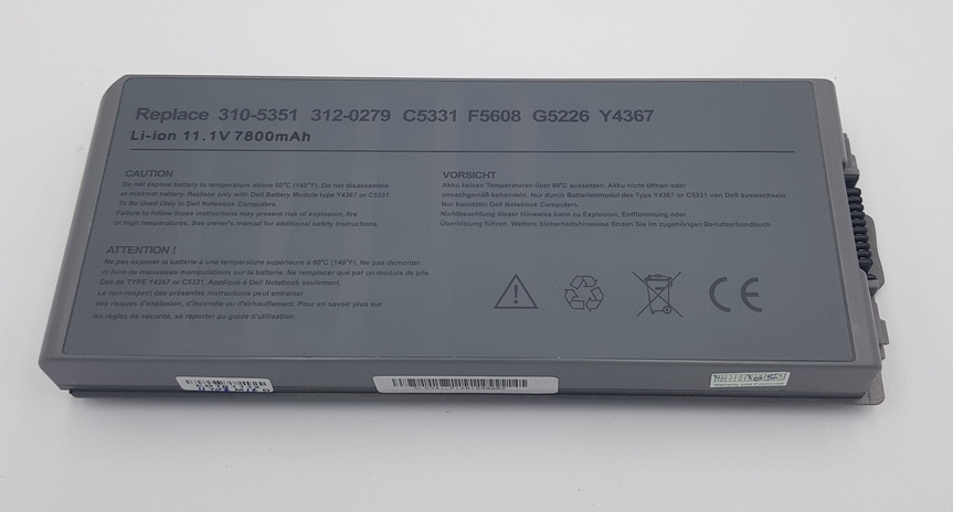 Dell Latitude D810 Replacement Laptop Battery New