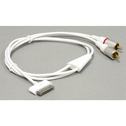 Delock 82704 Cable IPhone  IPod  IPad 2x Cinch Audio 1 m