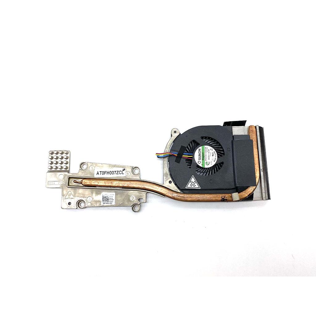 Dell Latitude E6520 Laptop Heat Sink and Cooling Fan 0GT9XP Used A