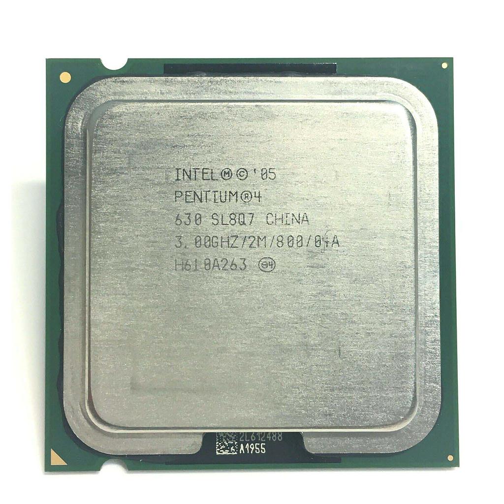 Intel Pentium 4 Processor 630 2M Cache 3 0 GHz 800 MHz FSB SL8Q7 Desktop