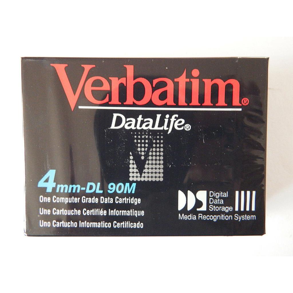 Verbatim Datalife 4mm Dl 90m Digital Data Storage Tape Cartridge