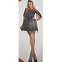 Carnival Costume Dark Widow Headband Dress Large