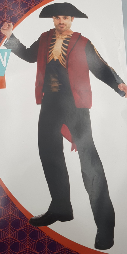 Carnival Costume VooDoo Men Hat Top ML