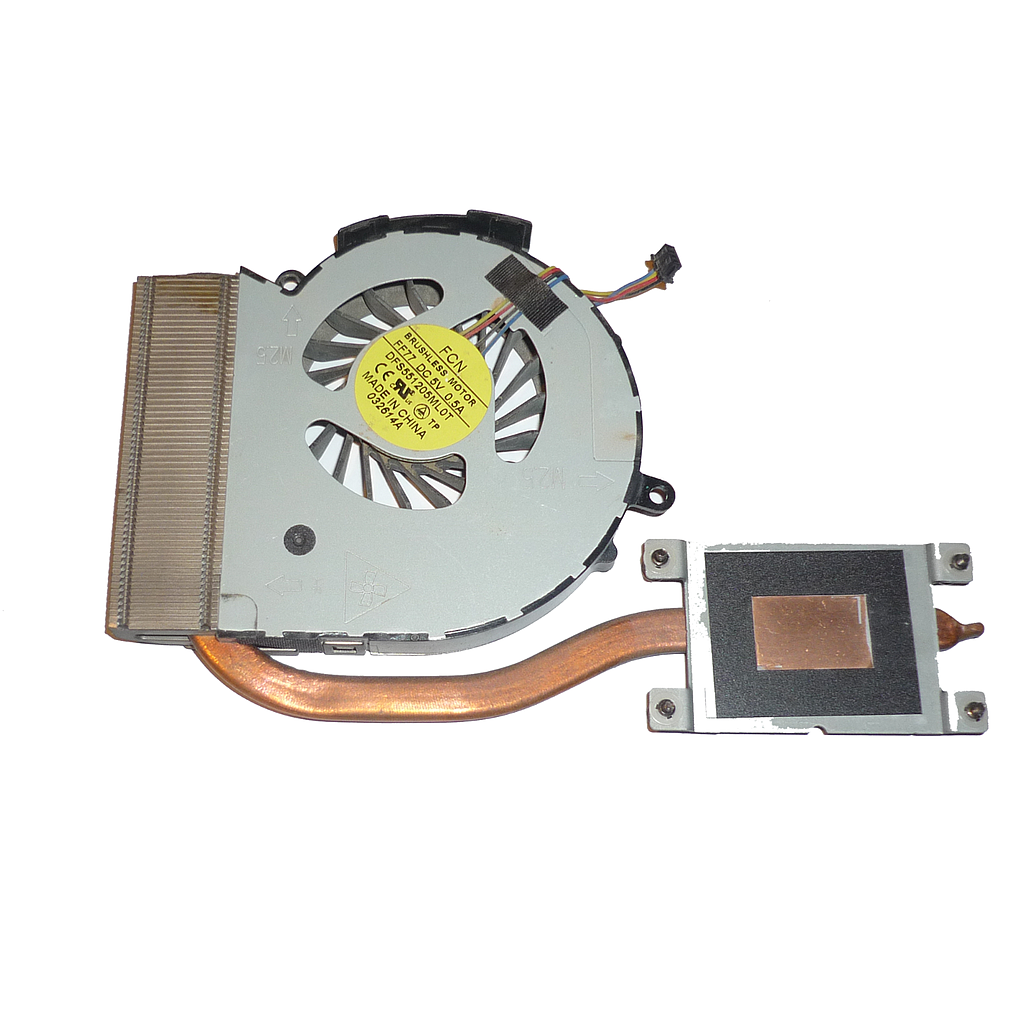 HP 250 G2  15D Series GENUINE CPU COOLING HEATSINK AND FAN 747241 001 Used A