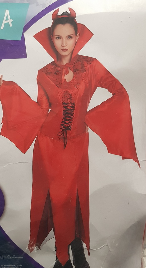 Carnival Costume Vampirella Dress Headband Medium