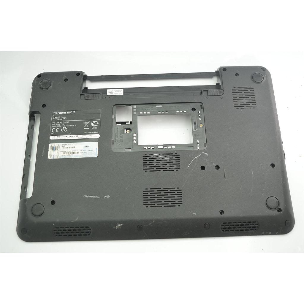 Dell Inspiron N5010 Bottom Plastic Base Chassis 0P0DJW 10.09.15 B2 60.4HH07.004 Used A