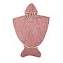 Bath Cape Medium Pink Baby Bites 020 ROSA MOSC M New 120cm 71cm
