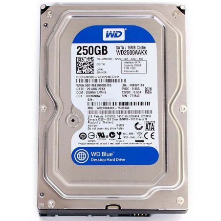 Western Digital WD2500AAKX Hard Disk 250GB SATA HDD Used