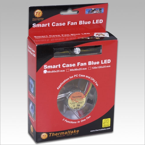 Smart Case Fan Blue Led 80mm Fan
