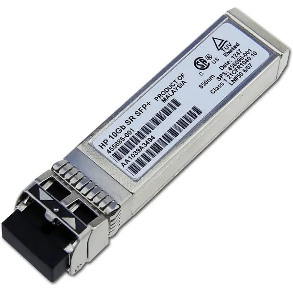 HP 455885 001 10GB SR SFP Optical Gigabit Ethernet Transceiver New