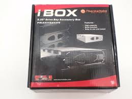 Thermaltake iBOX 5.25 Drive Bay Accessory Box Silver