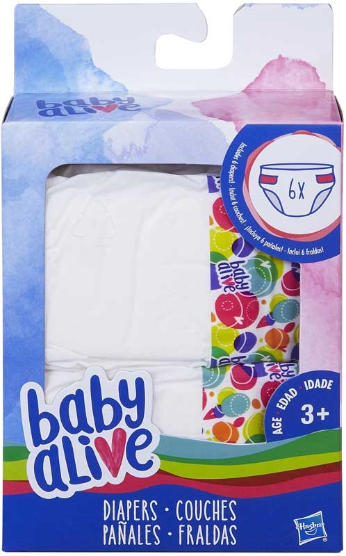 Hasbro Baby Alive Diapers Refill FOR DOLLS