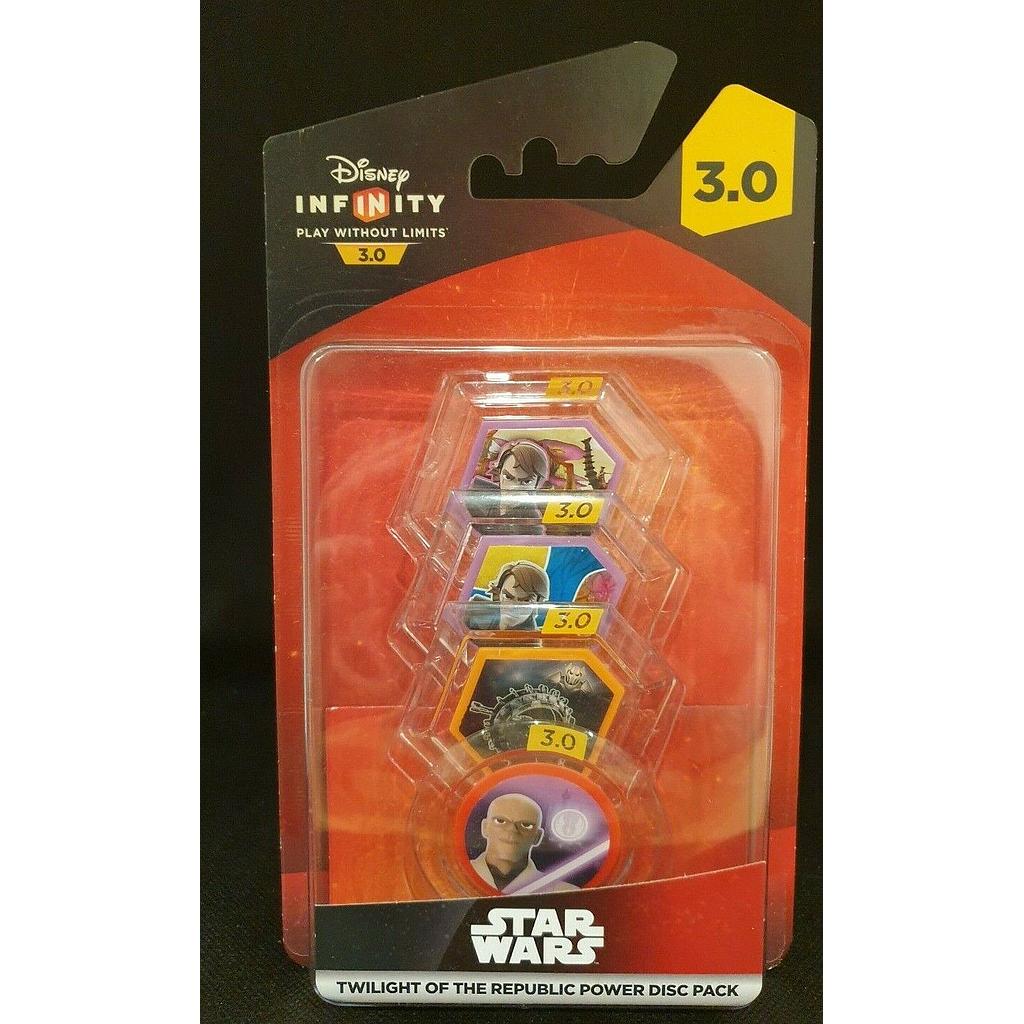 Disney Infinity 3.0 Star Wars Twilight Of The Republic Power Disc Pack