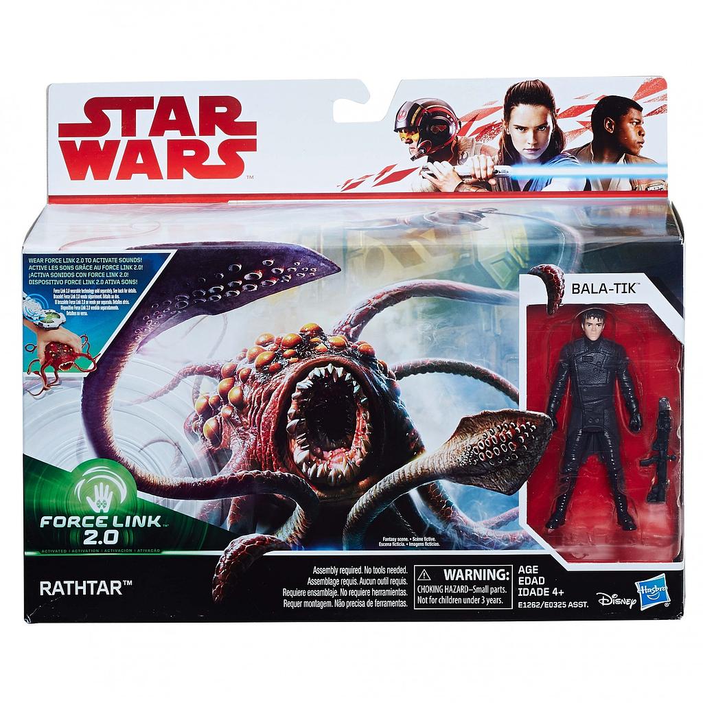 Disney E1262 Star Wars Force Link 2.0 Rathar and Bala Tik Figure