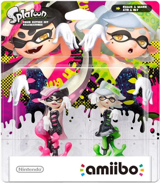 Amiibo Splatoon 2 Callie and Marie Squid Sisters