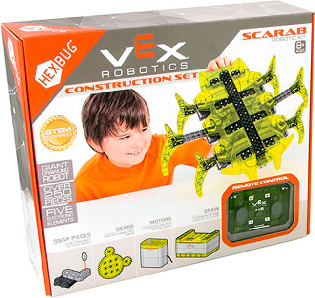 Scarab vex Robotics Kit Science Build Parts 250+ Pieces