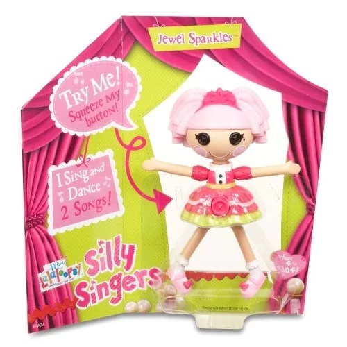Giochi Preziosi Mini Lalaloopsy Silly Singers Doll With Sound 4 Designs Red
