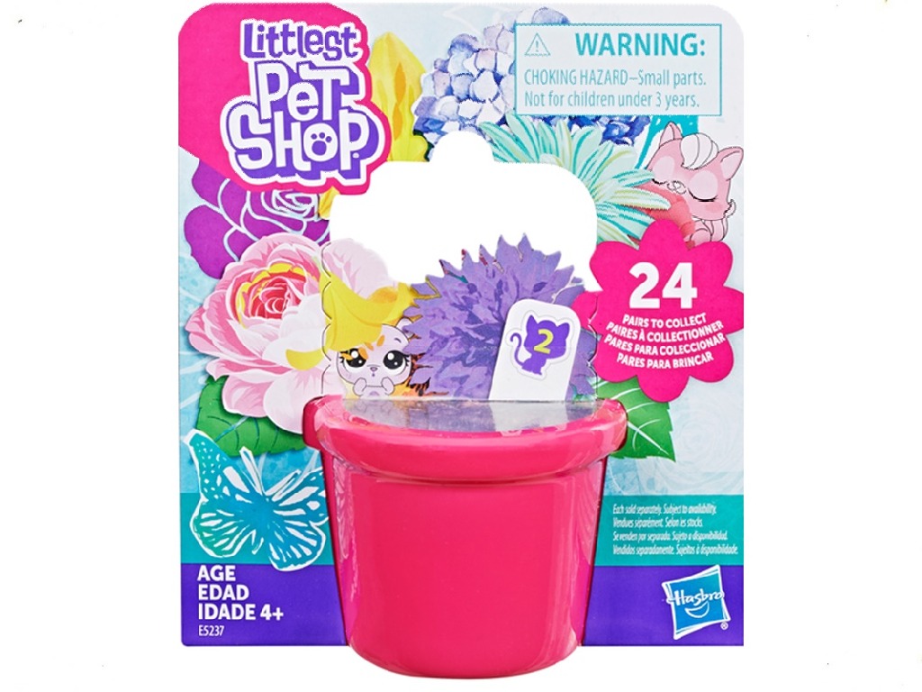 Hasbro E5237 Littlest Pet Shop Petal Party Best Buds blind flowerpot mini