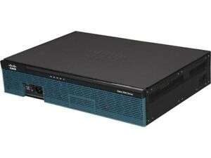 Cisco 2911 Integrated Services Router Wired Router Used A Ethernet 512MB Memory 4 128MB Flash memory