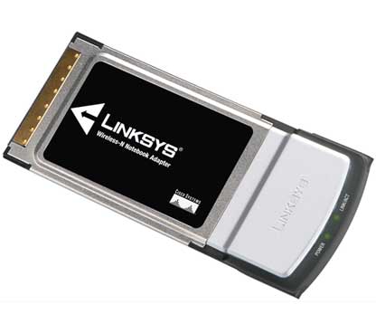 Linksys WPC4400N Wireless N Business Notebook Adapter New CardBus