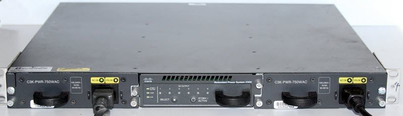 Cisco Redundant Power System 2300 Redundant Power System Used A 750W