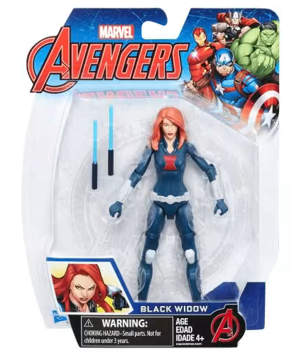 Hasbro Marvel Avengers Black Widow Action Figure 15cm B9939  C0650