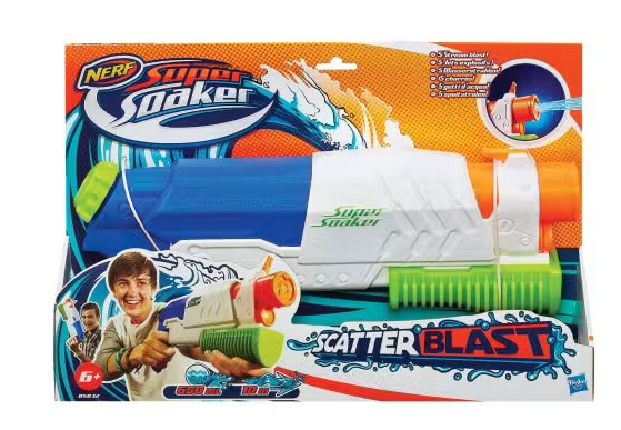 Hasbro Nerf Super Soaker Scatter Blast Waterpistol A5832