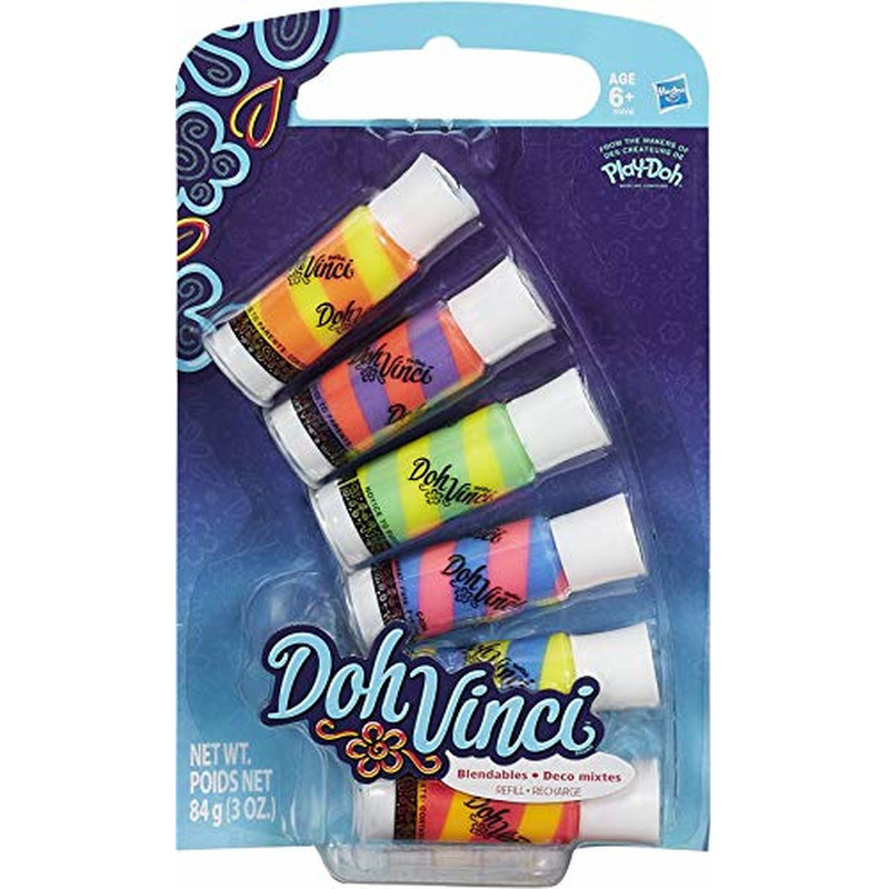 Hasbro Play Doh Dohvinci Blendables Deco Pop Refills B0006