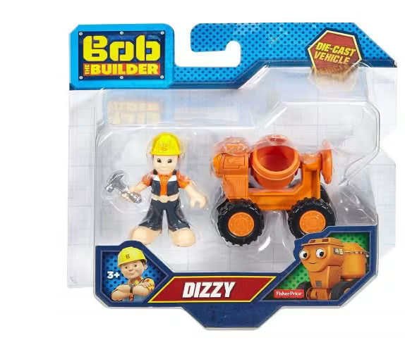 Mattel Bob The Builder Dizzy Vehicle Die Cast CJG91 CJG94