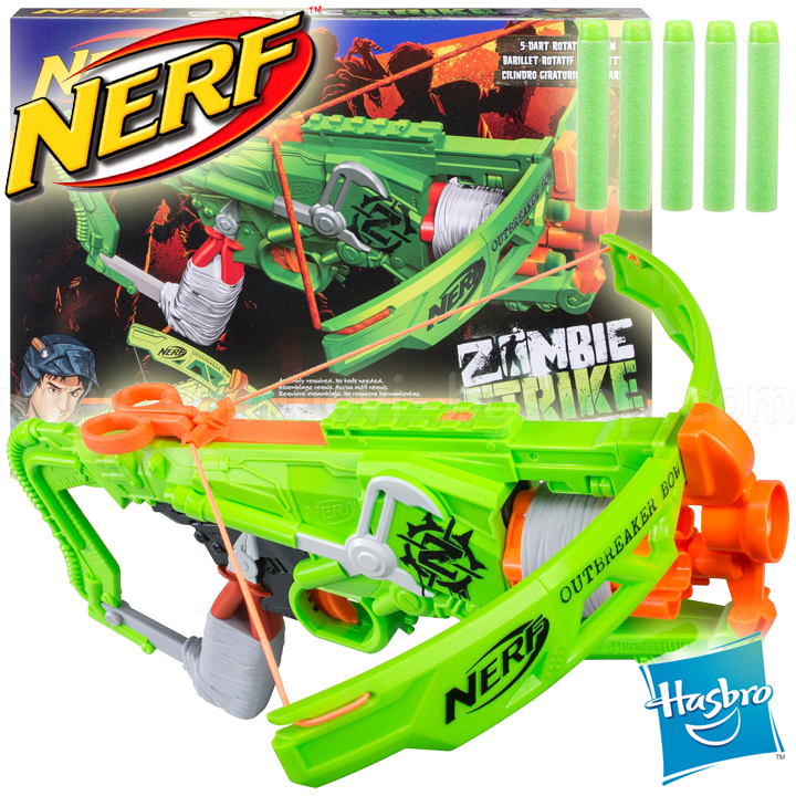 NERF ZOMBIE STRIKE OUTBREAKER BOW