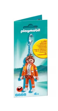 Playmobil Keychain Rescuer 6666