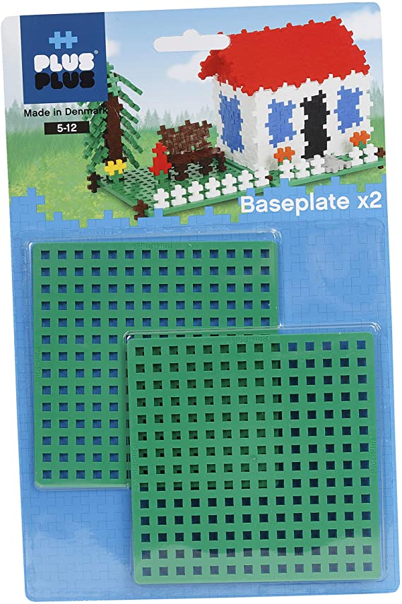 Plus Plus Baseplates X2 Green