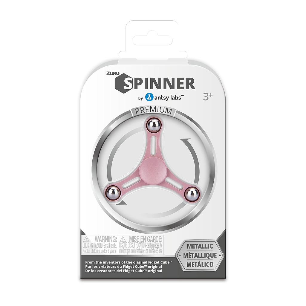 Premium Metallic Fidget Spinner Light Pink