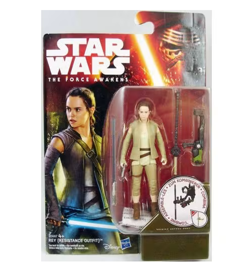 Star Wars Rey Resistance Outfit Figure