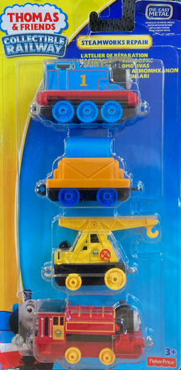 Thomas & Friends Die Cast Metal 4 Engines Steamworks Repair