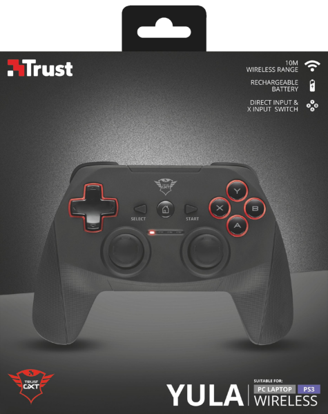Trust Yula Wireless Controller for PC and PS3