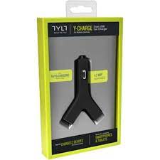 TYLT Y Dual USB 2.1 Phone DC Car Charger