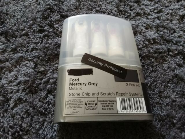 Halfords scratch chip repair for Ford Mercury Grey 395640