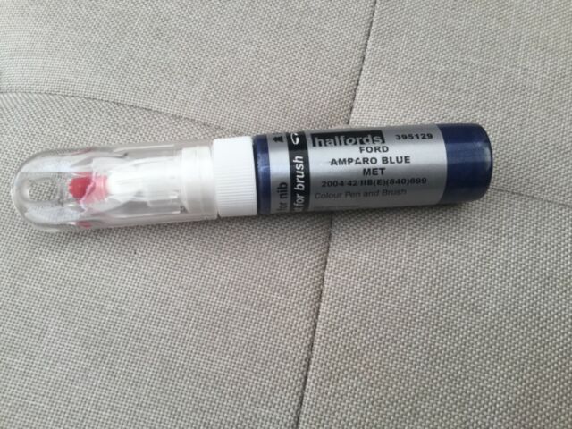 Halfords scratch chip repair for Ford Amparo Blue 395129