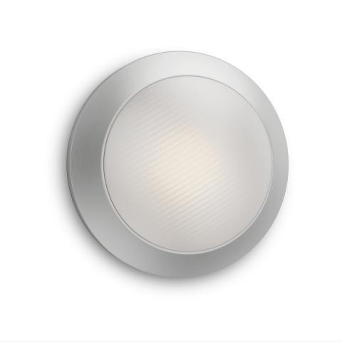 Philips My Garden Halo Stainless Steel Ip44 3W Wall Ceiling Light Led