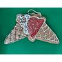 Christmas Ice Cream Cone Hanger